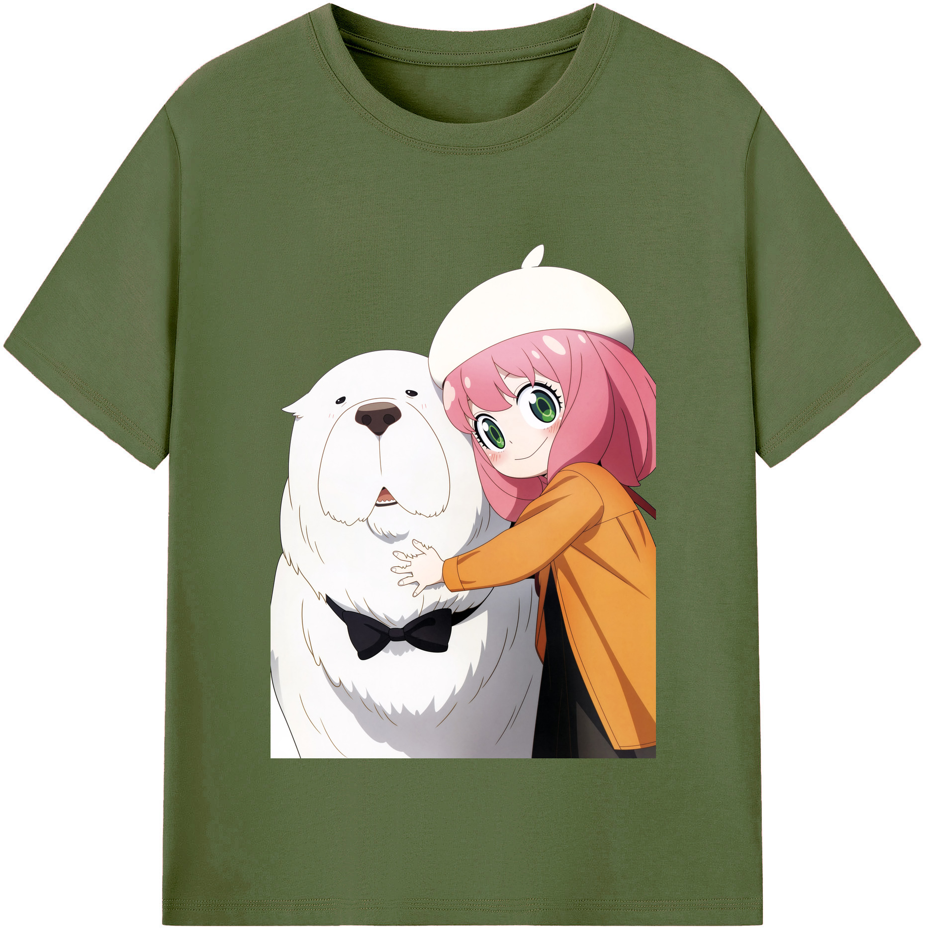 （画像用） SPY×FAMILY间谍家家酒 綿100％半袖Tシャツ（フロントプリント）